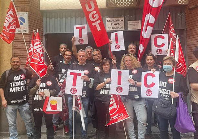 Concentració pel Conveni Madrid_12/05/22