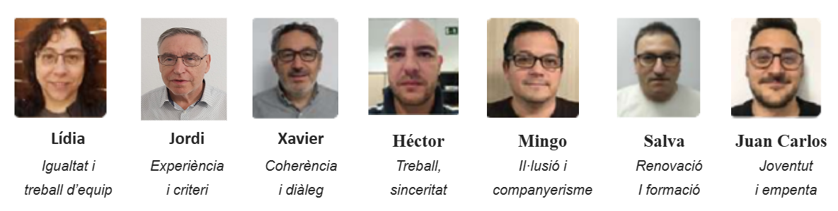 UGT Candidats Eleccions 2024